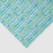 Papier Mousseline Animaux mignons jouant avec de l'eau 1 (Détail)