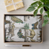 Papier Mousseline Animaux vintages De D'Orbigny (Cadeau)