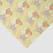 Papier Mousseline Anime Tuffy et Jerry Cheese au fromage (Détail)