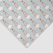 Papier Mousseline Anne des pignons verts (Détail)