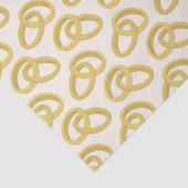 Papier Mousseline Anneaux de Mariage (Détail)