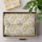 Papier Mousseline Anneaux de Mariage (Cadeau)