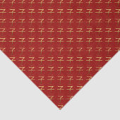 Papier Mousseline Année Rat Chinoise Idéogramme Or Zodiac Anniversai (Détail)