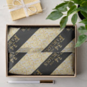 Papier Mousseline Anniversaire 34 ans (Cadeau)