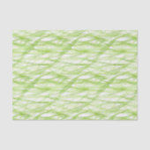 Papier Mousseline Anniversaire Abstrait Vert Citron (Recto)