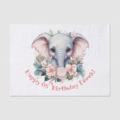 Papier Mousseline Anniversaire de Chubby (Recto)