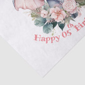 Papier Mousseline Anniversaire de Chubby (Détail)