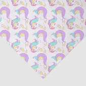 Papier Mousseline Anniversaire de la licorne magique (Détail)