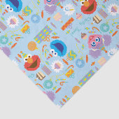 Papier Mousseline Anniversaire d'Elmo et d'Abby (Détail)