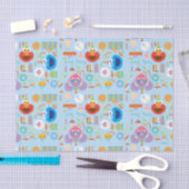 Papier Mousseline Anniversaire d'Elmo et d'Abby (Artisanat)