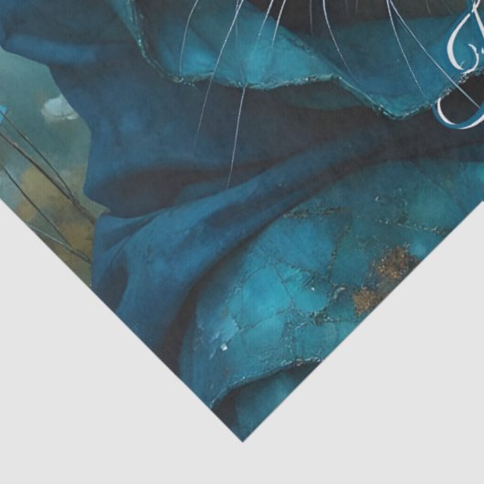 Papier Mousseline Anniversaire du chat Renaissance (Détail)