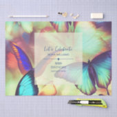 Papier Mousseline Anniversaire du papillon (Artisanat)