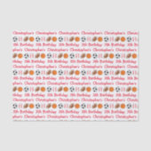 Papier Mousseline Anniversaire du sport (Recto)