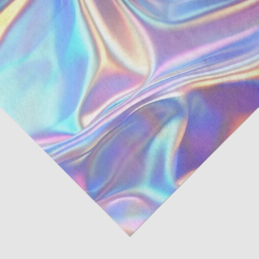 Papier Mousseline Anniversaire Mariage Anniversaire Iridescente Fabr (Détail)