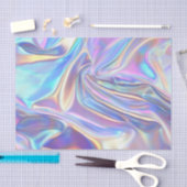 Papier Mousseline Anniversaire Mariage Anniversaire Iridescente Fabr (Artisanat)