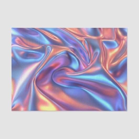 Papier Mousseline Anniversaire Mariage Anniversaire Iridescente Fabr (Recto)