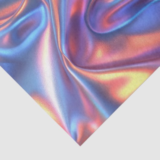 Papier Mousseline Anniversaire Mariage Anniversaire Iridescente Fabr (Détail)