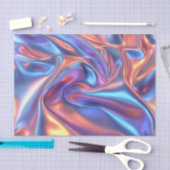 Papier Mousseline Anniversaire Mariage Anniversaire Iridescente Fabr (Artisanat)