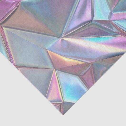 Papier Mousseline Anniversaire Mariage Anniversaire Iridescente Meta (Détail)