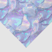 Papier Mousseline Anniversaire Mariage Anniversaire Iridescente Meta (Détail)