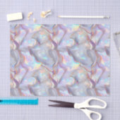 Papier Mousseline Anniversaire Mariage Anniversaire Iridescente Meta (Artisanat)