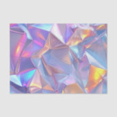 Papier Mousseline Anniversaire Mariage Anniversaire Iridescente Meta (Recto)