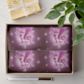 Papier Mousseline Anniversaire Pink Pegasus Design Imaginaire (Cadeau)