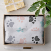 Papier Mousseline Anniversaire pour chiens, empreintes de pattes de  (Cadeau)