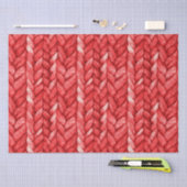 Papier Mousseline Anniversaire Pull Rouge (Artisanat)