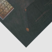 Papier Mousseline ANNONCE RECANATI par Lorenzo Lotto (Détail)