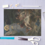 Papier Mousseline Annonciation aux bergers par Jules Bastien (Artisanat)