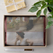 Papier Mousseline Anticipation par Eugene de Blaas, Art Decoupage (Cadeau)