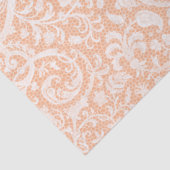 Papier Mousseline Antique Blanche dentelle française Imprimer Motif (Détail)