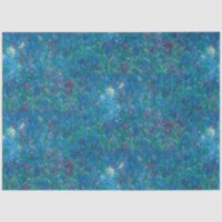 Antique Bleu violet Iris Vieux Masters Découpage A