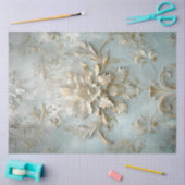 Papier Mousseline Antique Blue Romance Design Series 11 (Artisanat)