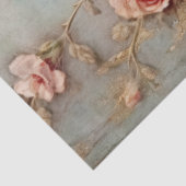 Papier Mousseline Antique Blue Romance Design Series 14 (Détail)