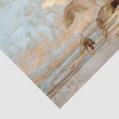 Papier Mousseline Antique Blue Romance Design Series 17 (Détail)