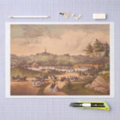 Papier Mousseline Antique Central Park #1, Distressed BG #3 (Artisanat)