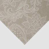 Papier Mousseline Antique dentelle (Détail)