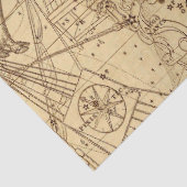 Papier Mousseline Antique Galaxy Map Series Design 2 (Détail)