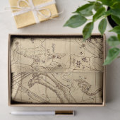 Papier Mousseline Antique Galaxy Map Series Design 2 (Cadeau)