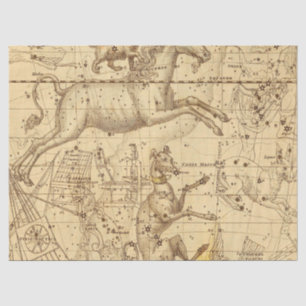 Papier Mousseline Antique Galaxy Map Series Design 2