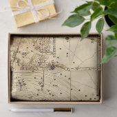 Papier Mousseline Antique Galaxy Map Series Design 7 (Cadeau)