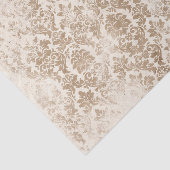 Papier Mousseline Antique Gold Damask (Détail)
