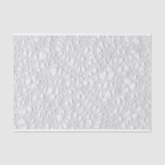 Papier Mousseline Antique Lacy Doily (Recto)