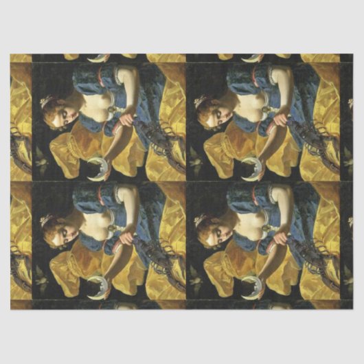 PAPIER MOUSSELINE ANTIQUE RENAISSANCE TAROTS 18 (Recto)