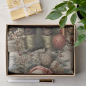 Papier Mousseline Antique Santa Claus victorienne Découpage de Noël (Cadeau)