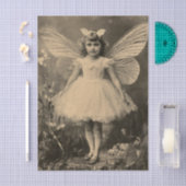 Papier Mousseline Antique Sepia Butterfly Fairy Crafting (Artisanat)