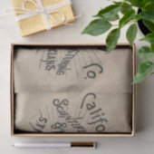 Papier Mousseline Antiquité des yeux Publicité optique (Cadeau)