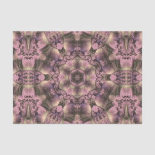 Papier Mousseline Antiquité rose victorienne